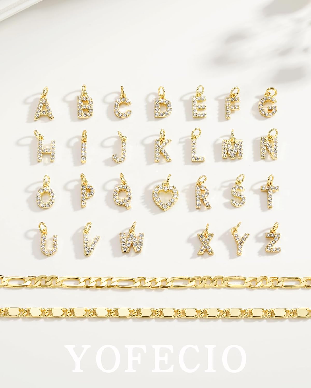 Ankle Bracelets for Women,14K Gold Plated Initial Anklets Dainty Heart Letter Ankle Bracelets Layered Gold Anklets for Women Non Tarnish A to Z Summer Beach Jewelry - Image 7