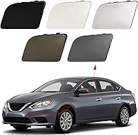 Vista 1 de Cubierta de gancho de remolque para parachoques delantero, tapa de ojo de remolque para Nissan Sentra 2016 2017 2018 2019 622A03YU0H 622A0-3YU0H