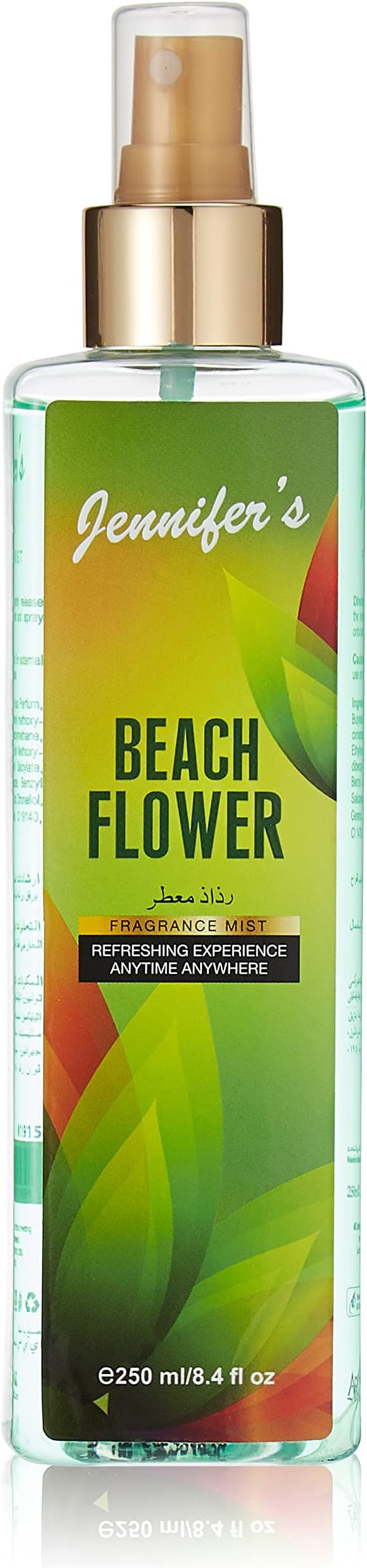Jennifer's Beach Flower Fragrance Mist, 250 ml