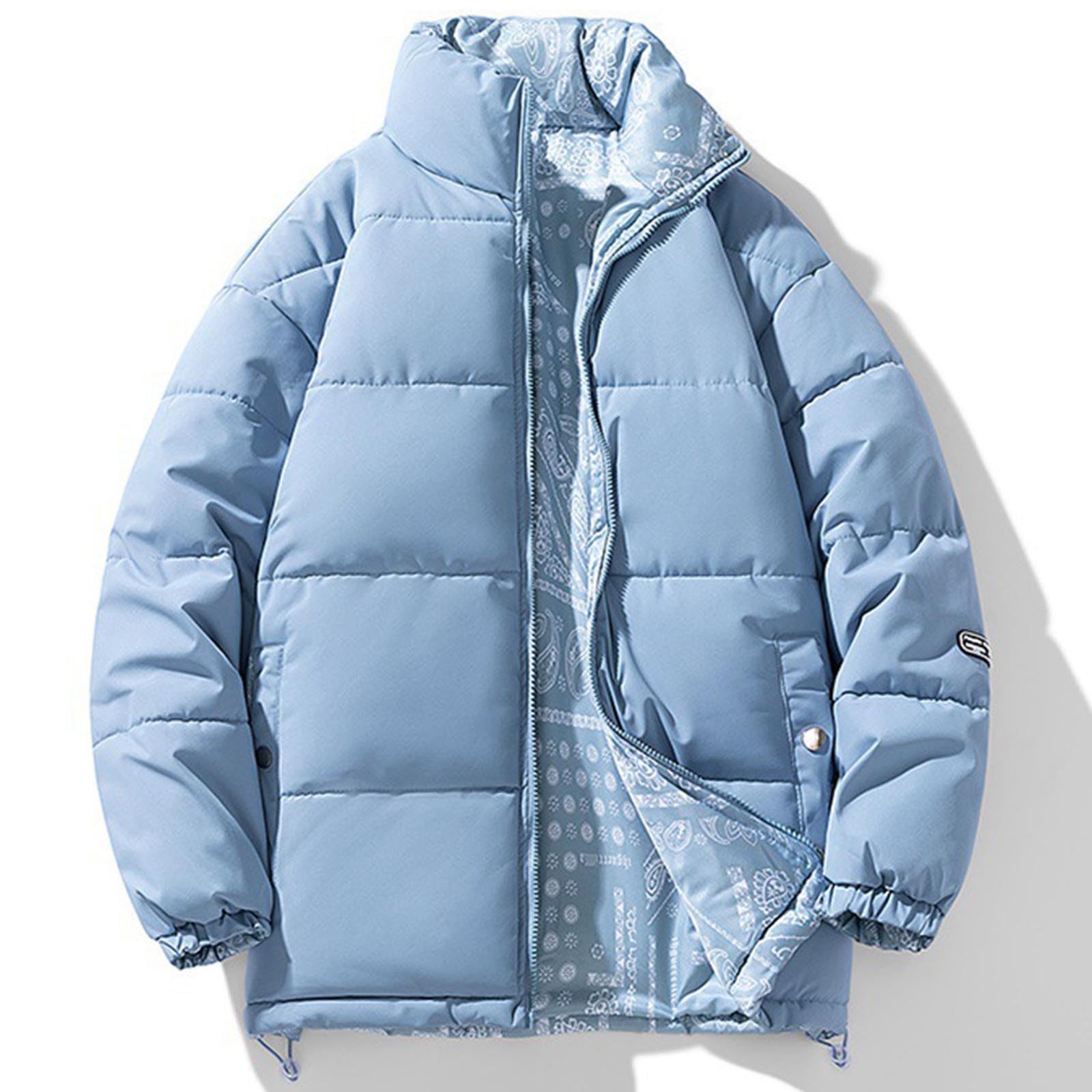 Giaccone Invernale Uomo, Piumino Giubbotto Uomo Giubbino con Cappuccio Casual Jacket Taglie Forti Giacconi Invernali Elegante Lavoro Antivento Pesante Trekking Cappotto Giacca Giubbotto Militare Uomo