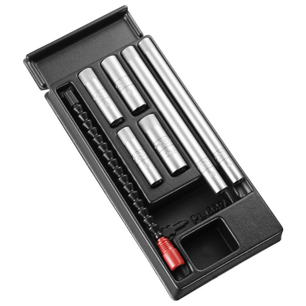 FACOM - Module pour Service Bougies Essence 7 Pièces - MOD.BJC - Compatible avec le Système de Rangement Modulaire FACOM - Outillage Mécanique - Pour Professionnels et Particuliers