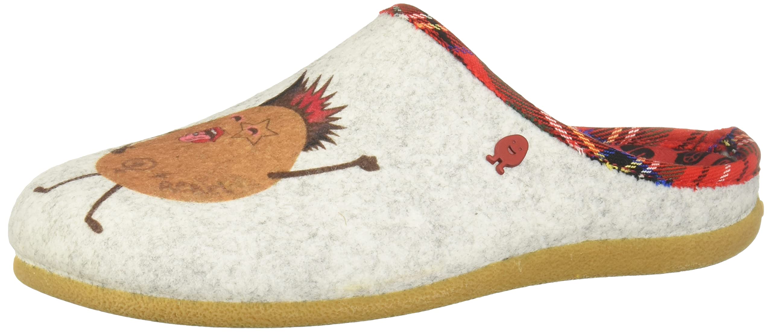 HOT POTATOES KLOCH, Slipper Women's, Gris