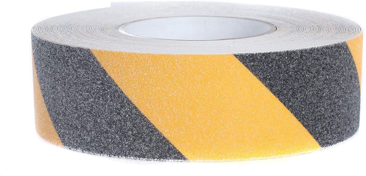 Taśma klejąca 50 mm x 5 m, antypoślizgowy poprawiający uchwyt, mocna naklejka do wewnątrz i na zewnątrz, do pracy, domu, 50 mm x 5 m (50 mm x 10 m)