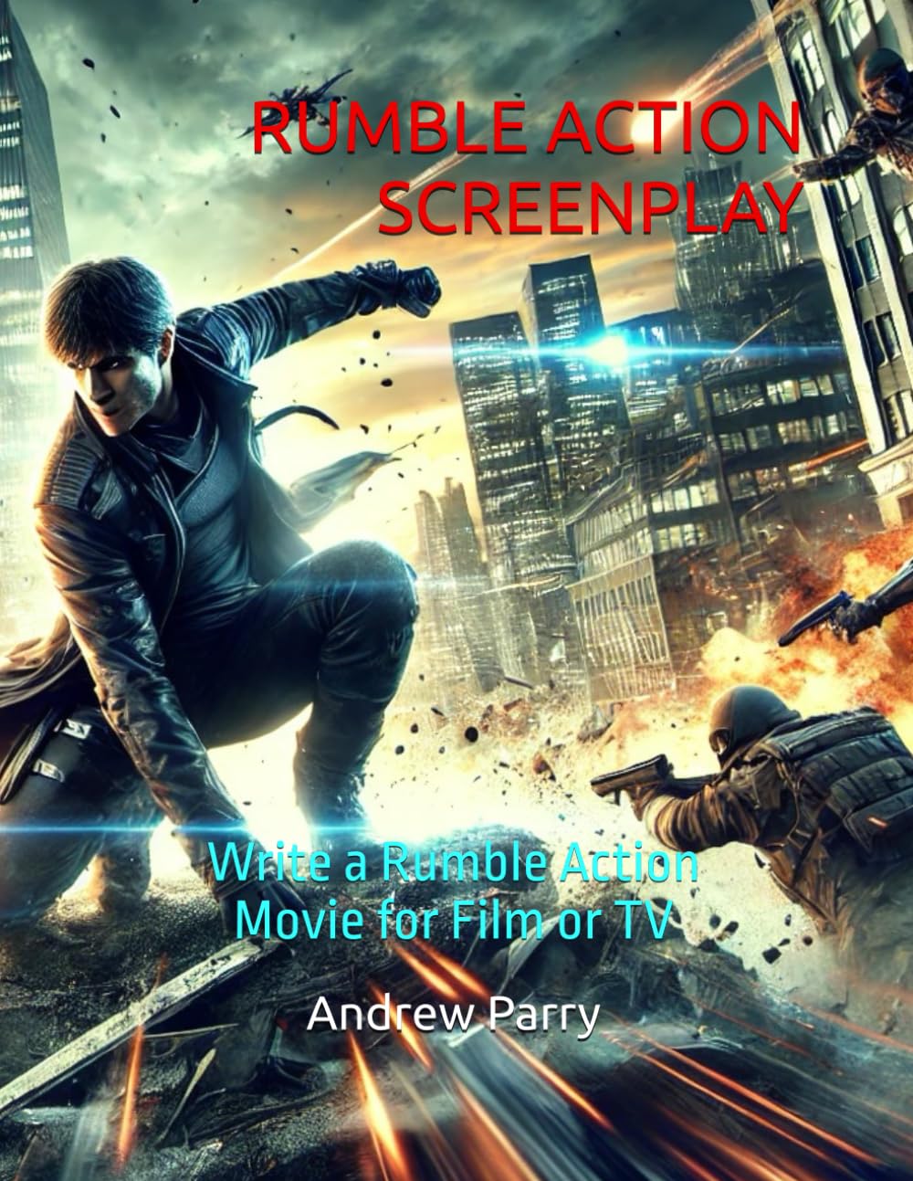 Rumble Action Screenplay pour structurer vos scripts de films d'action sur votre bureau