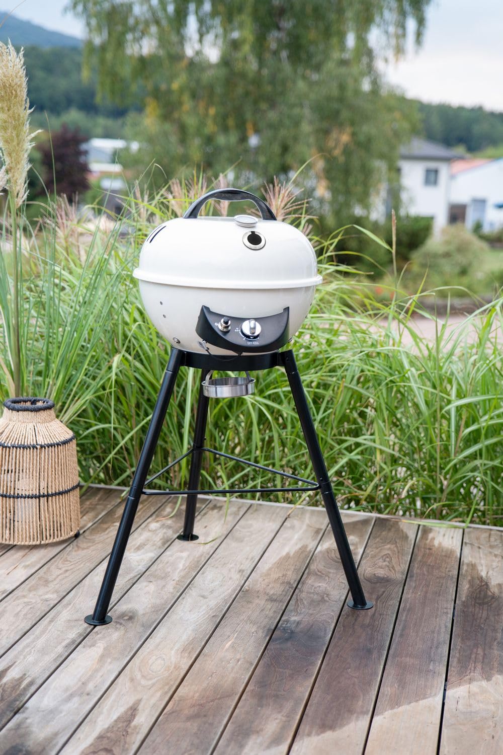 Outdoorchef Gas Kugelgrill City 420 G SE Vanilla mit Tragetasche