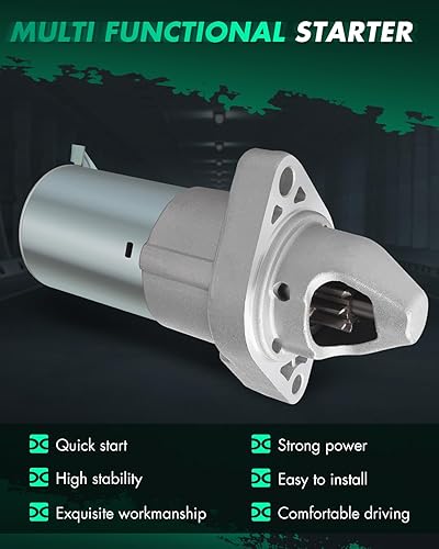 Miniatura 126 de SCITOO Arrancadores Nuevo Ajuste para Nissan Frontier Pickup Xterra 2002 2003 2004 3.3L 17859