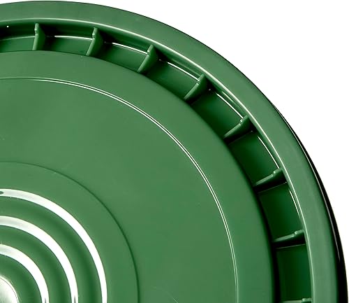 Miniatura 8 de Consolidated Plastics Tapas fáciles de despegar de grado alimenticio para cubos de 3.5, 5, 6 y 7 galones (paquete de 12) tapas reutilizables sin