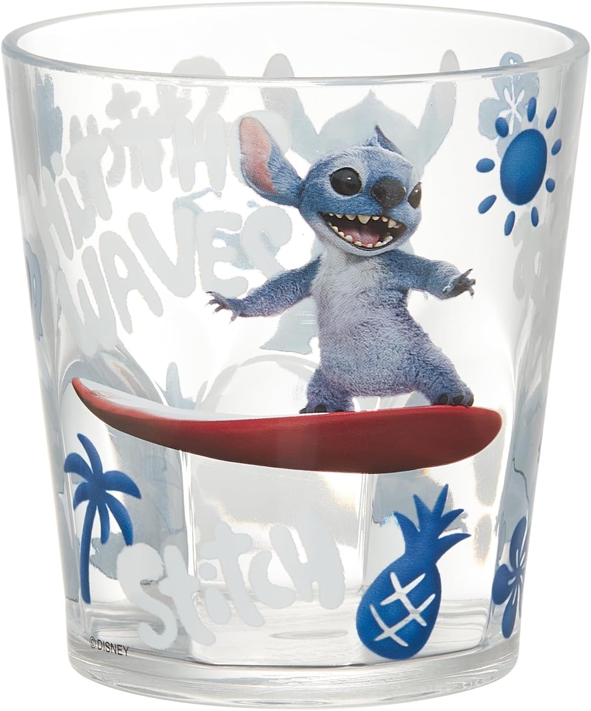 Skater KSA4-A Acrylic Cup, 9.5 fl oz (280 ml), Disney Lilo & Stitch