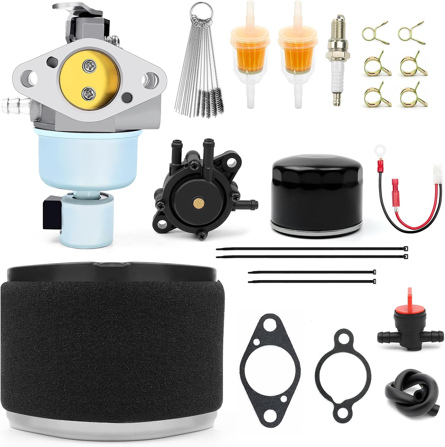 Carburetor Air Filter Oil Filter Fuel Pump For Kohler CV460S CV15S 41523 15HP For John Deere GT225 LX255 LX266 LT160 12-853-56-S 12-853-81-S 12-853-93-S 12-853-178-S 42-853-03-S