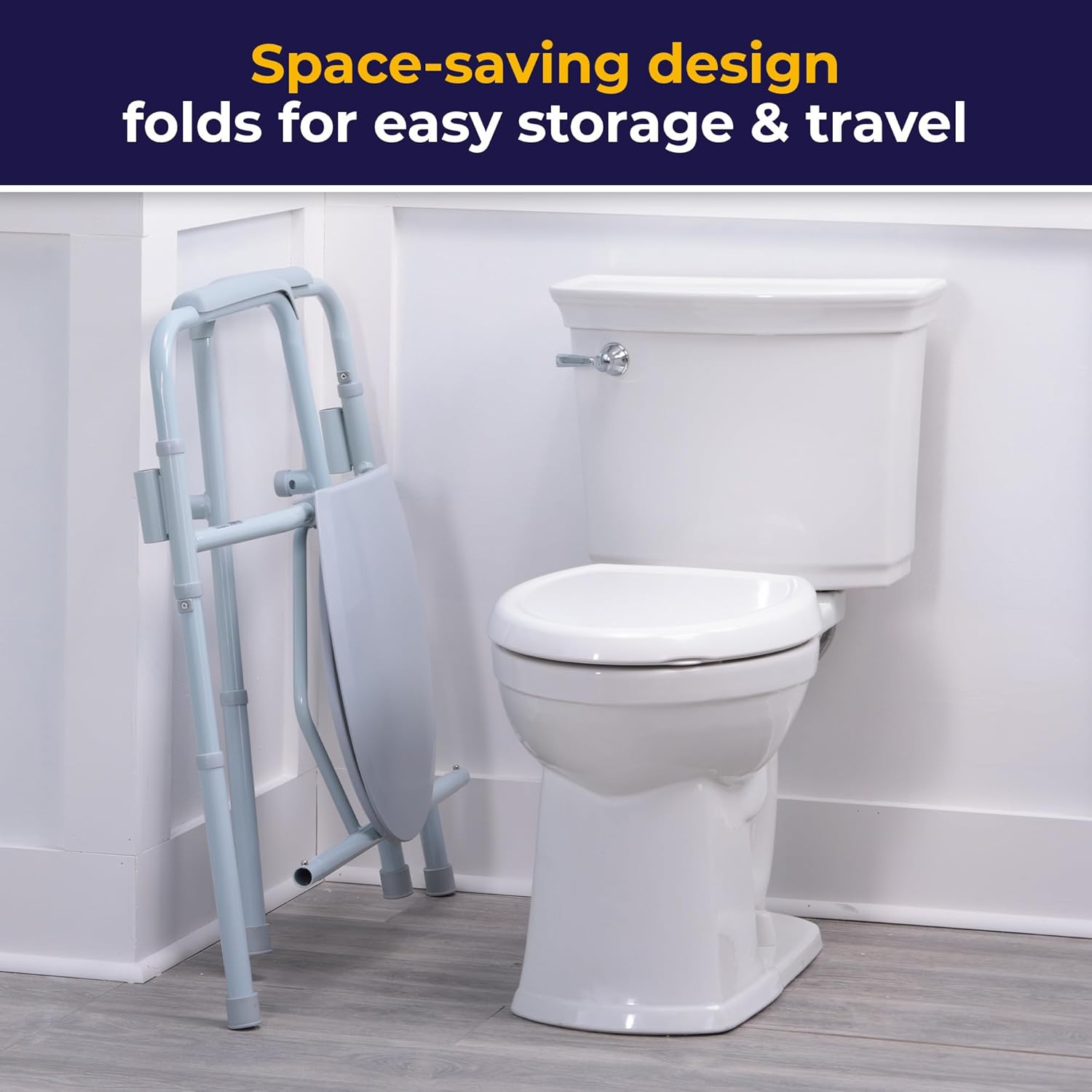 Drive 11117N-1 Medical Medical Bariatric Folding Commode