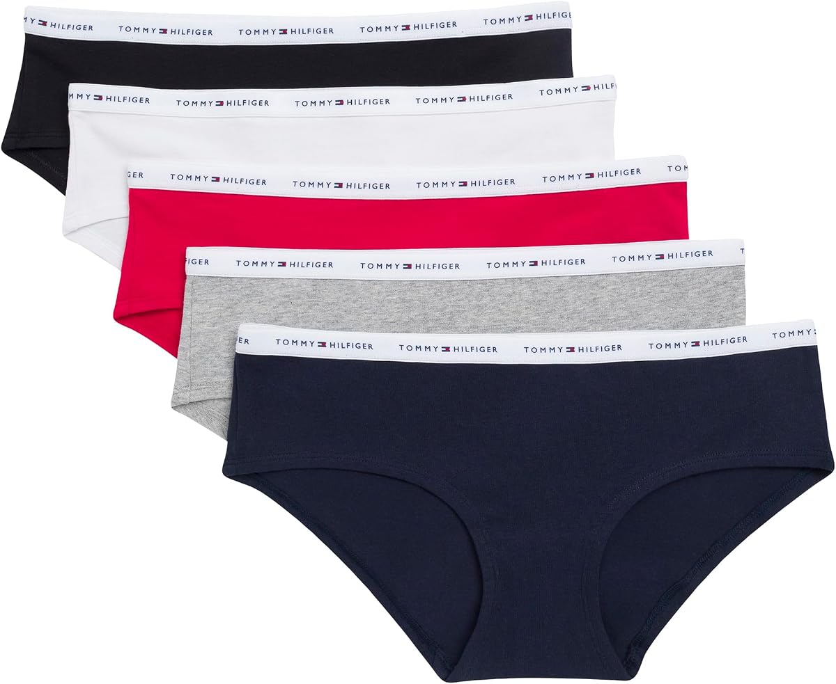 Women's 5-pack Classic Cotton Logo Hipster