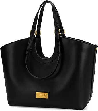 Wrangler Tote Bag for Women Vegan Leather Handbag Large Shoulder Purse