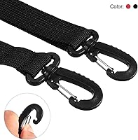 Vista 4 de PATIKIL Correa portadora para botas de esquí, paquete de 4 correas de transporte para botas de snowboard, correa de hombro ajustable para botas