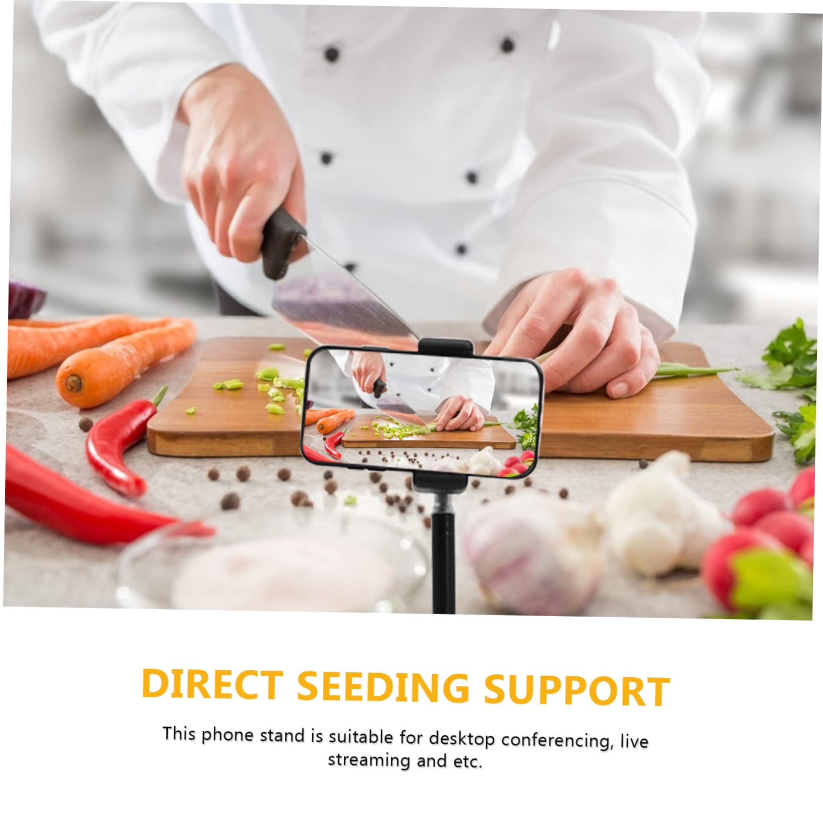 1set Treppiede Per Smartphone Per Live Streaming e Videochiamate Compatibile Telefonini Design Portatile e Facile Usare