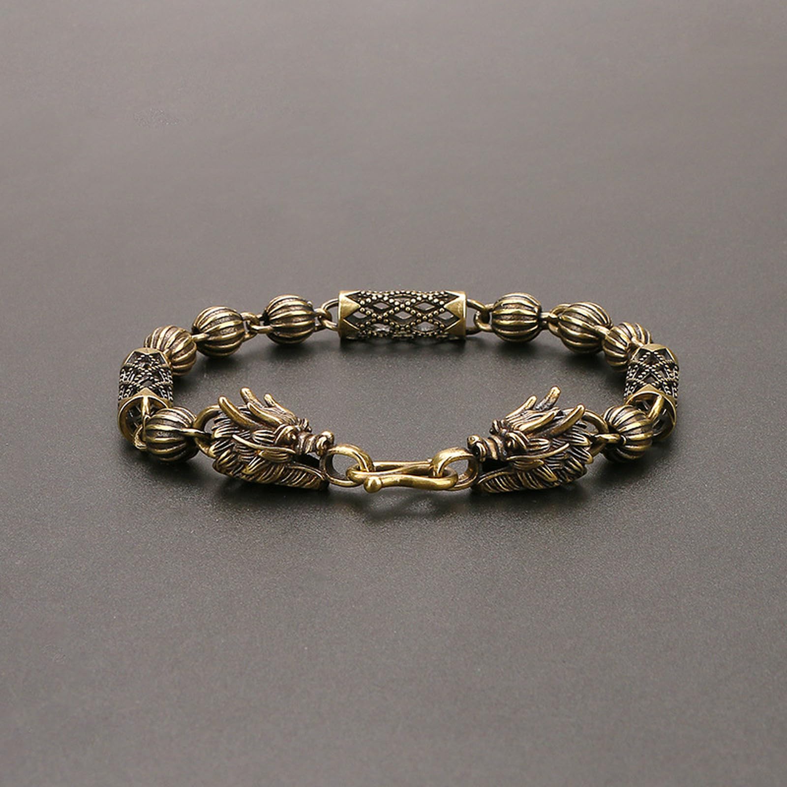 NBKLSWSUI Handmade Bronze Bracelet Sculpture Figurine Sculture For Living Room Home Office Desk Bedroom Unique New Homeowners Feng Shui Sculptural