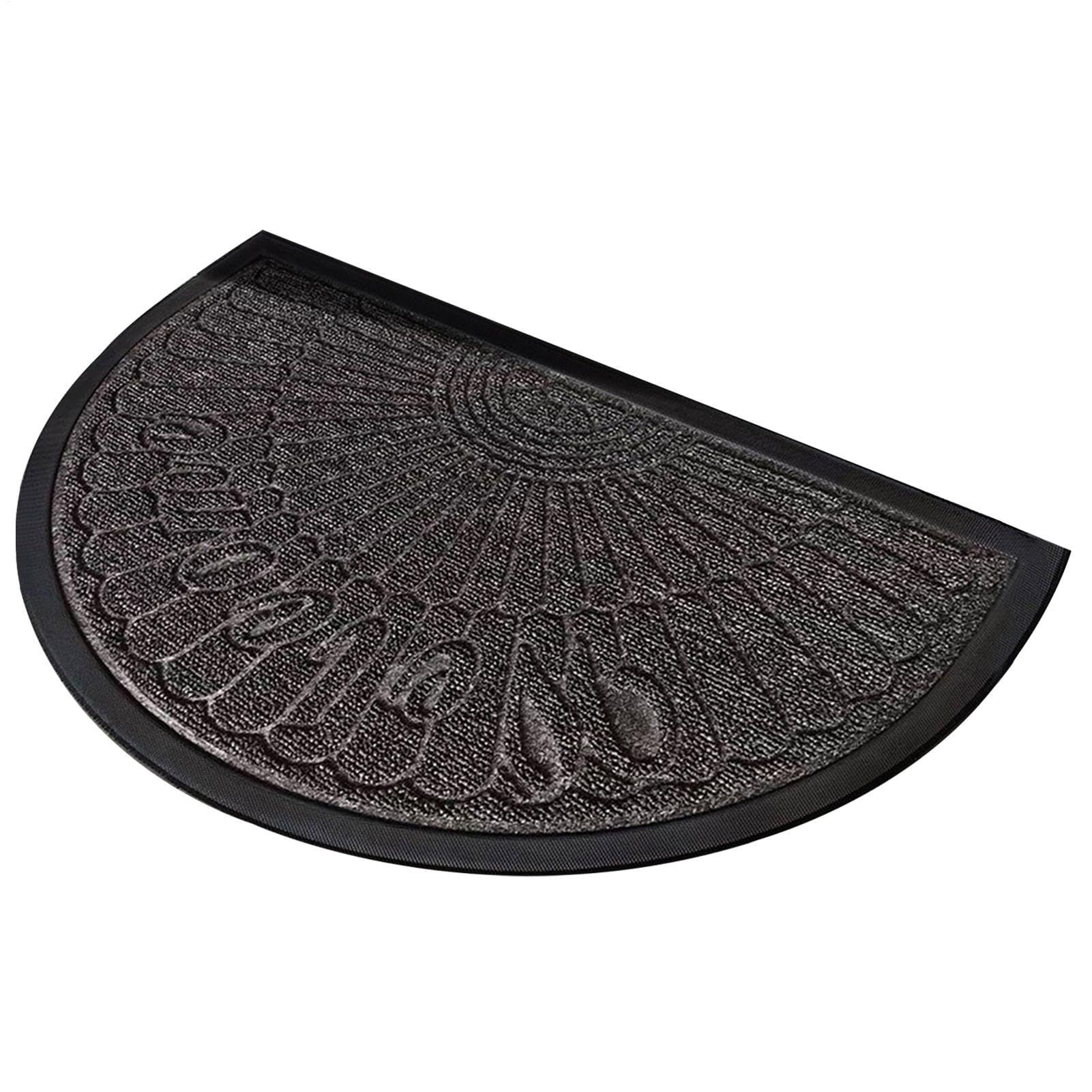 Tapis d'entrée intérieur lavable et absorbant à séchage rapide pour boue