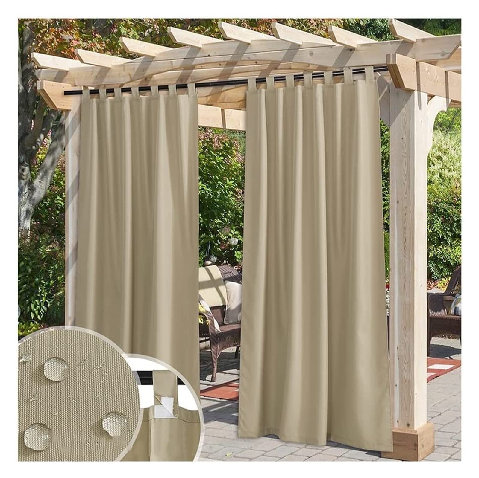 アウトドアカーテン 防水 パティオ用屋外カーテン 防水 屋内 遮光 プライバシードレープ 遮光シェード 断熱 パーゴラ シェード タ  Amazon.co.jp: アウトドアカーテン 防水 パティオ用屋外カーテン、取り外し可能なタブトップ防水カーテンプライバシーパーティション ... アウトドアカーテン 防水 パティオ用屋外カーテン 防水 屋内 遮光 プライバシードレープ 遮光シェード 断熱 パーゴラ シェード タ