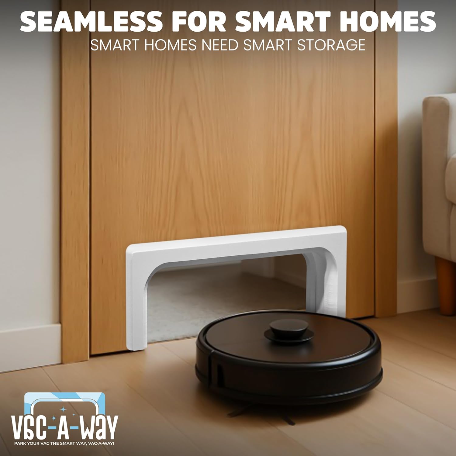Vac-A-Way Robot Vacuum Door Accessory