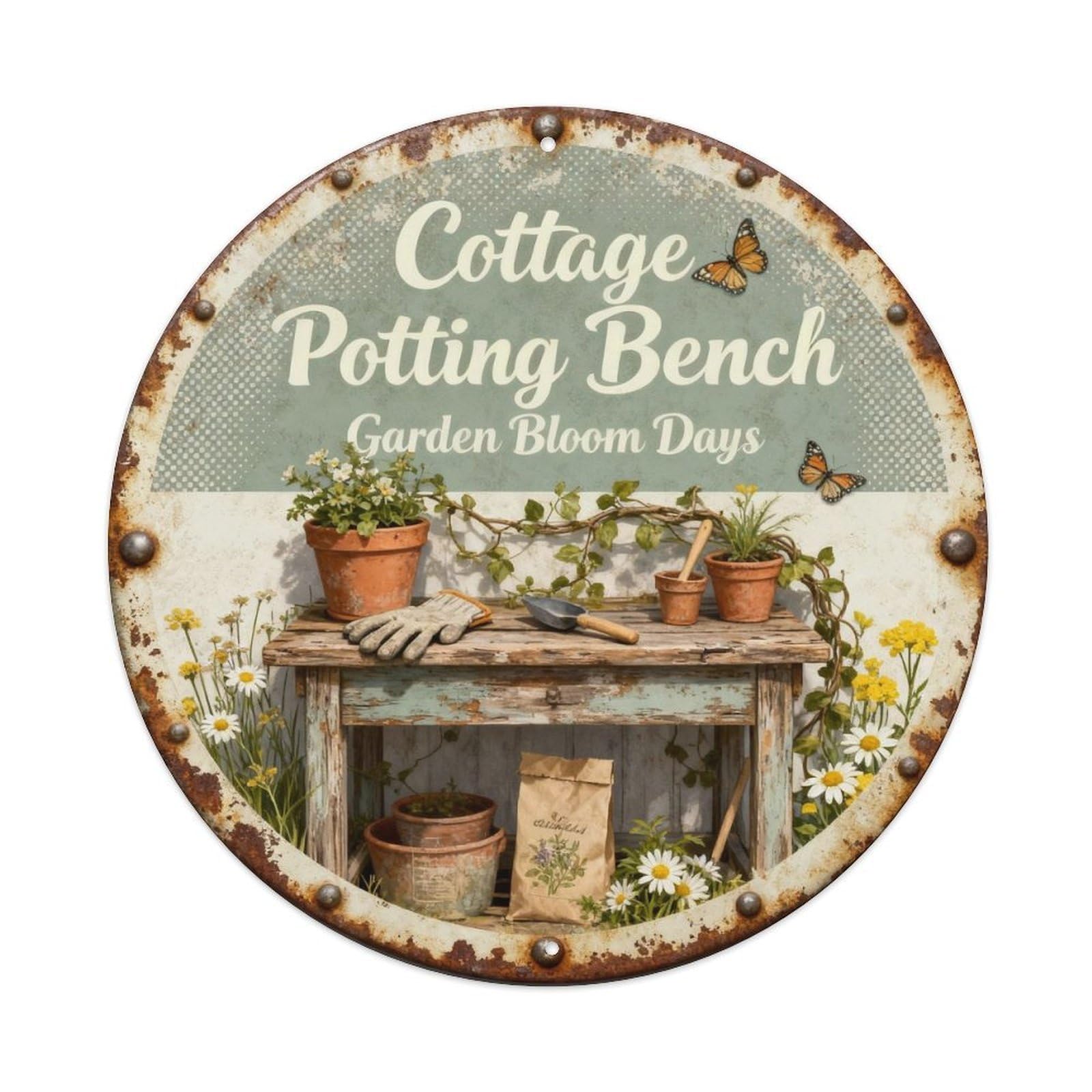 Honey Butter Toast Metal Tin Sign Plaque