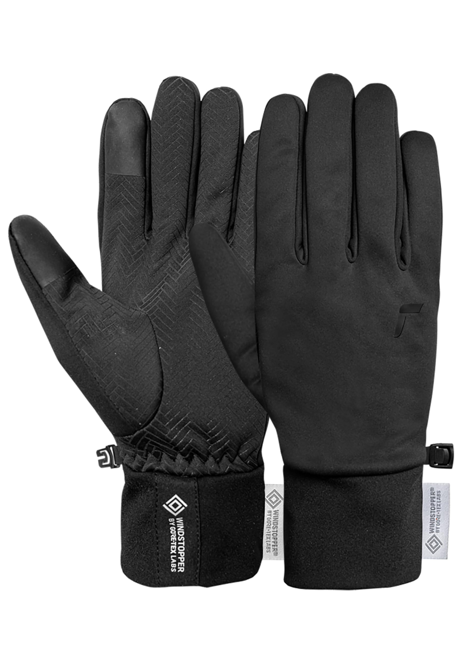 Reusch Tromso Windstopper Touch-TEC Unisex Alltagshandschuhe – Winddichte Outdoorhandschuhe für Damen & Herren mit Silikon-Grip, Softshell, Touchscreen-Funktion & MicroActive-Futter