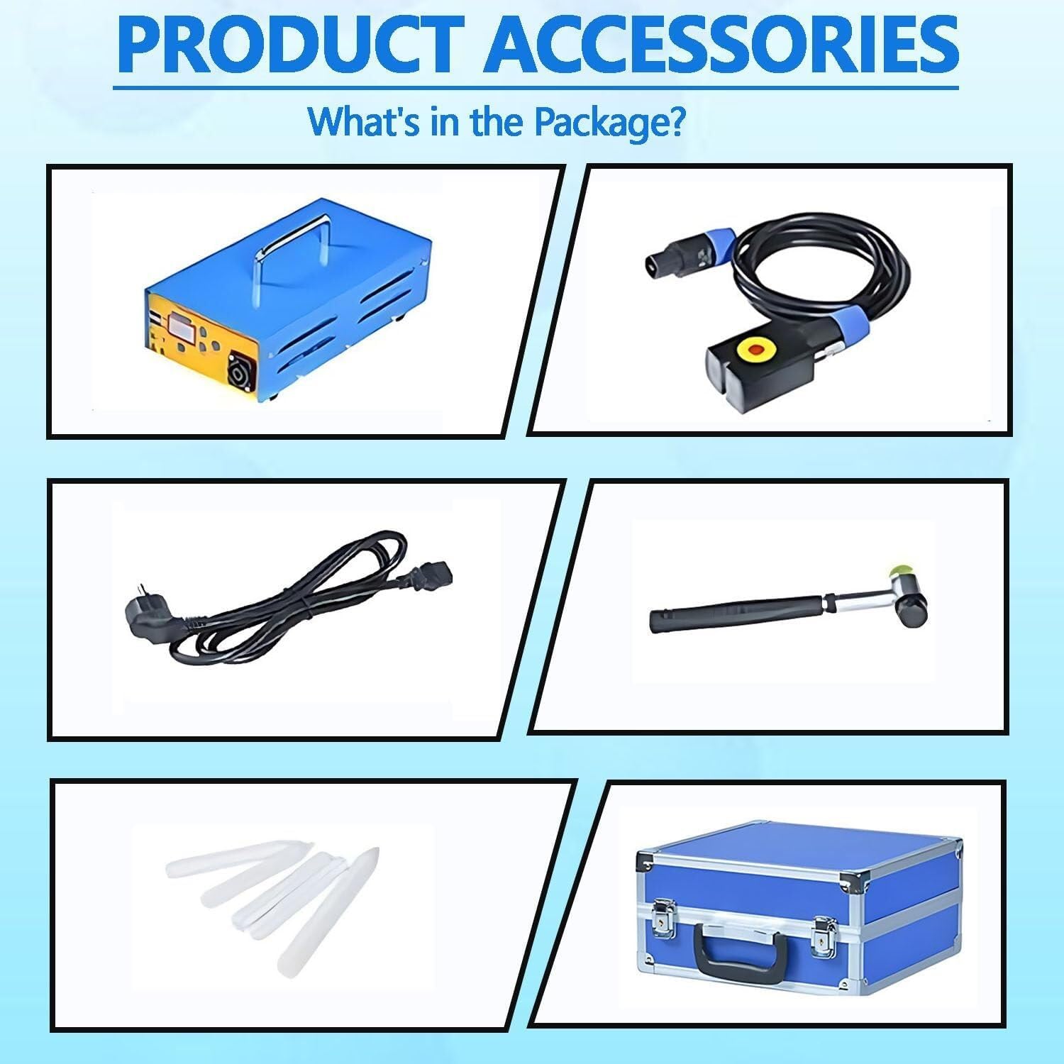 Electromagnetic Induction Dent Repair Instrument, 1380w Body Repair Dent Removal Tools, Paintless Dent Removal Machine, with A Digital Display