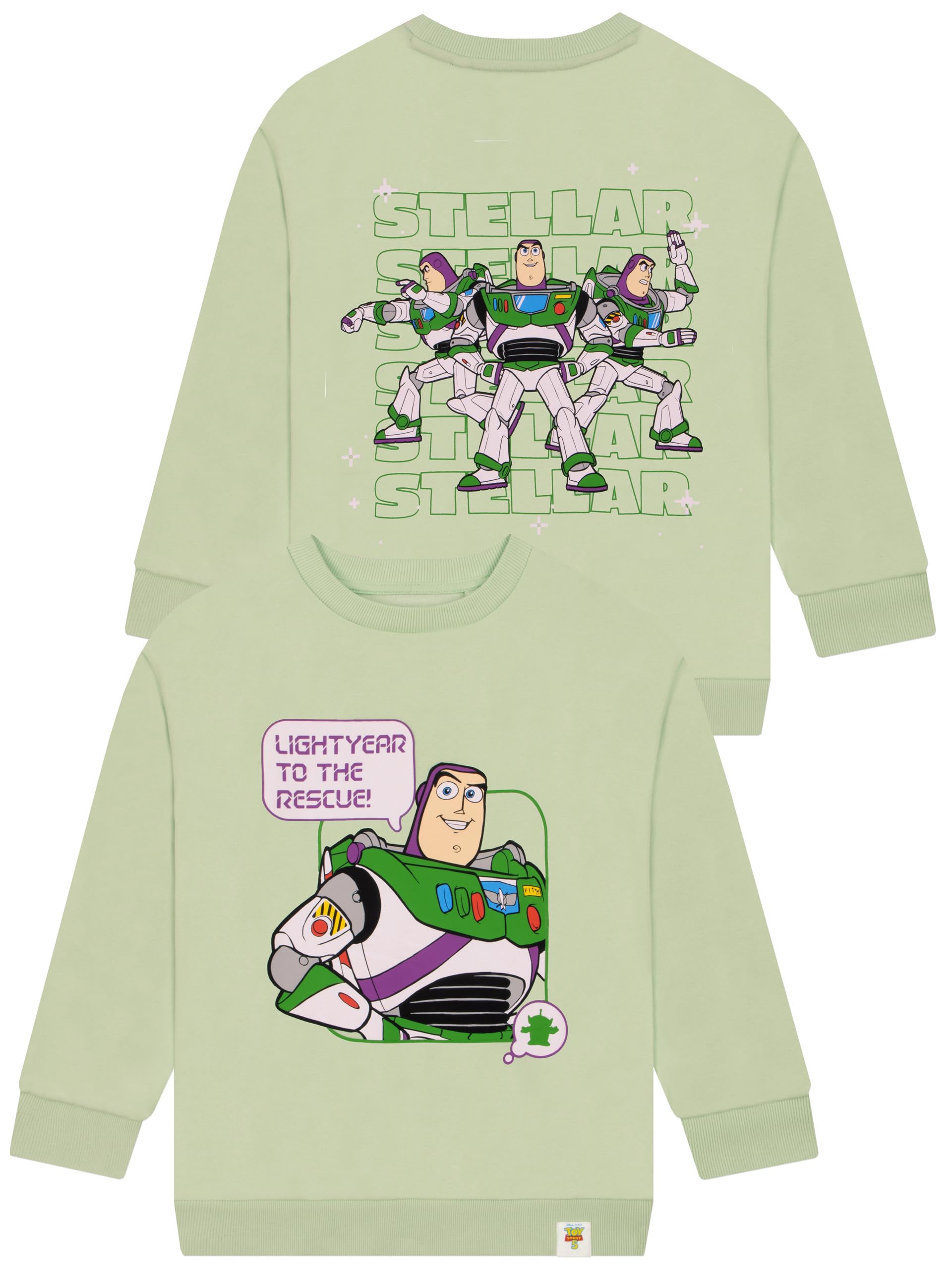 Disney Toy Story Kids Sweatshirt, Buzz Lightyear Boys Jumper, Summer Boys Clothes, Ages 2 To 8 Years