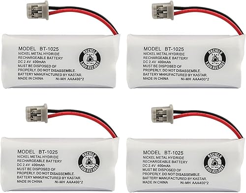 Miniatura 5 de Kastar Paquete de 5 baterías BT-1025 compatibles con DECT 2060 DECT 2080 Energizer ER-P152 ERP152 Empire CPH-515B CPH515B Sanyo CAS-D6325 CASD6325