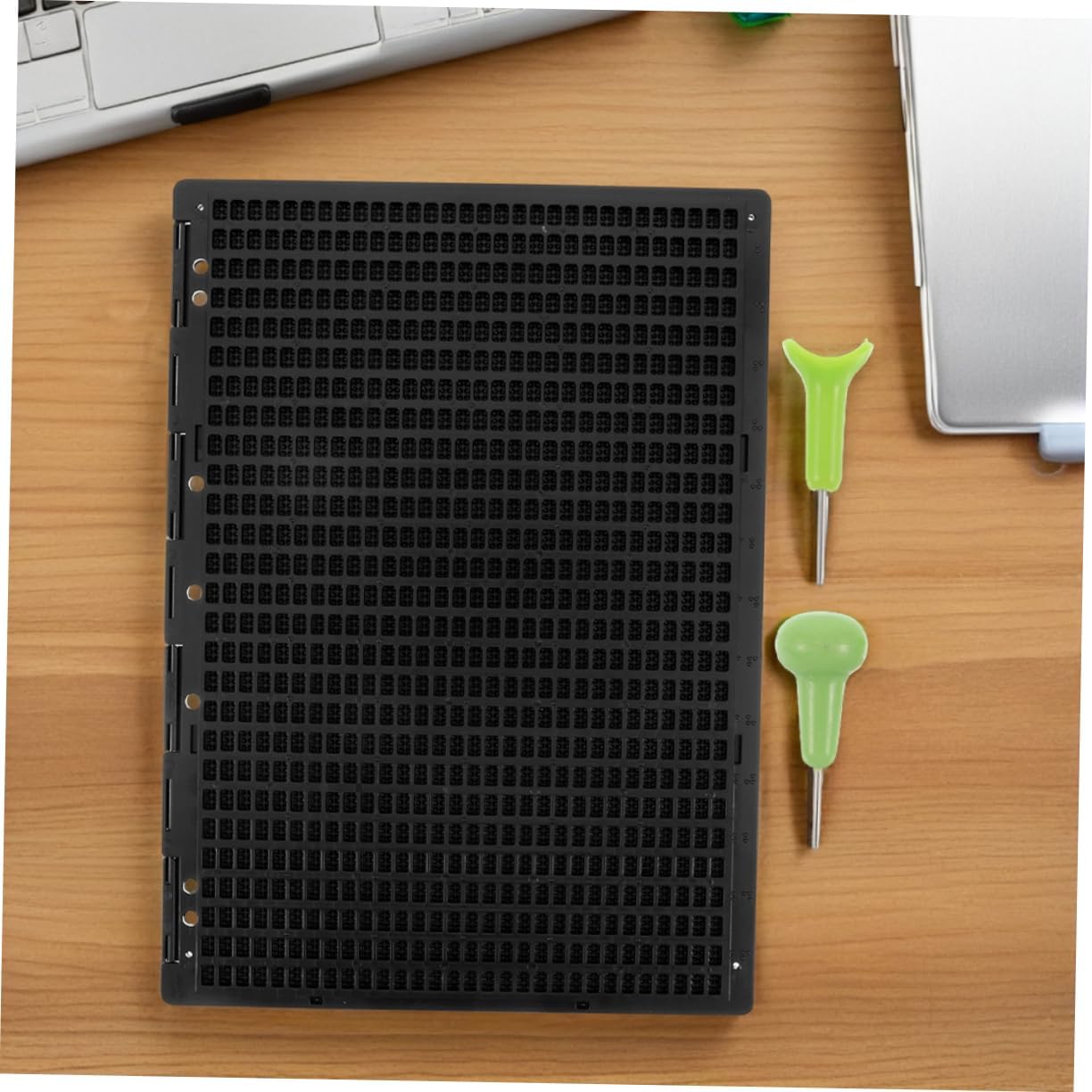 1Set Braille Writing Board Lines with Portable Stylus for Easy Braille Practice Writing Tool for Blind and Visually Impaired Users