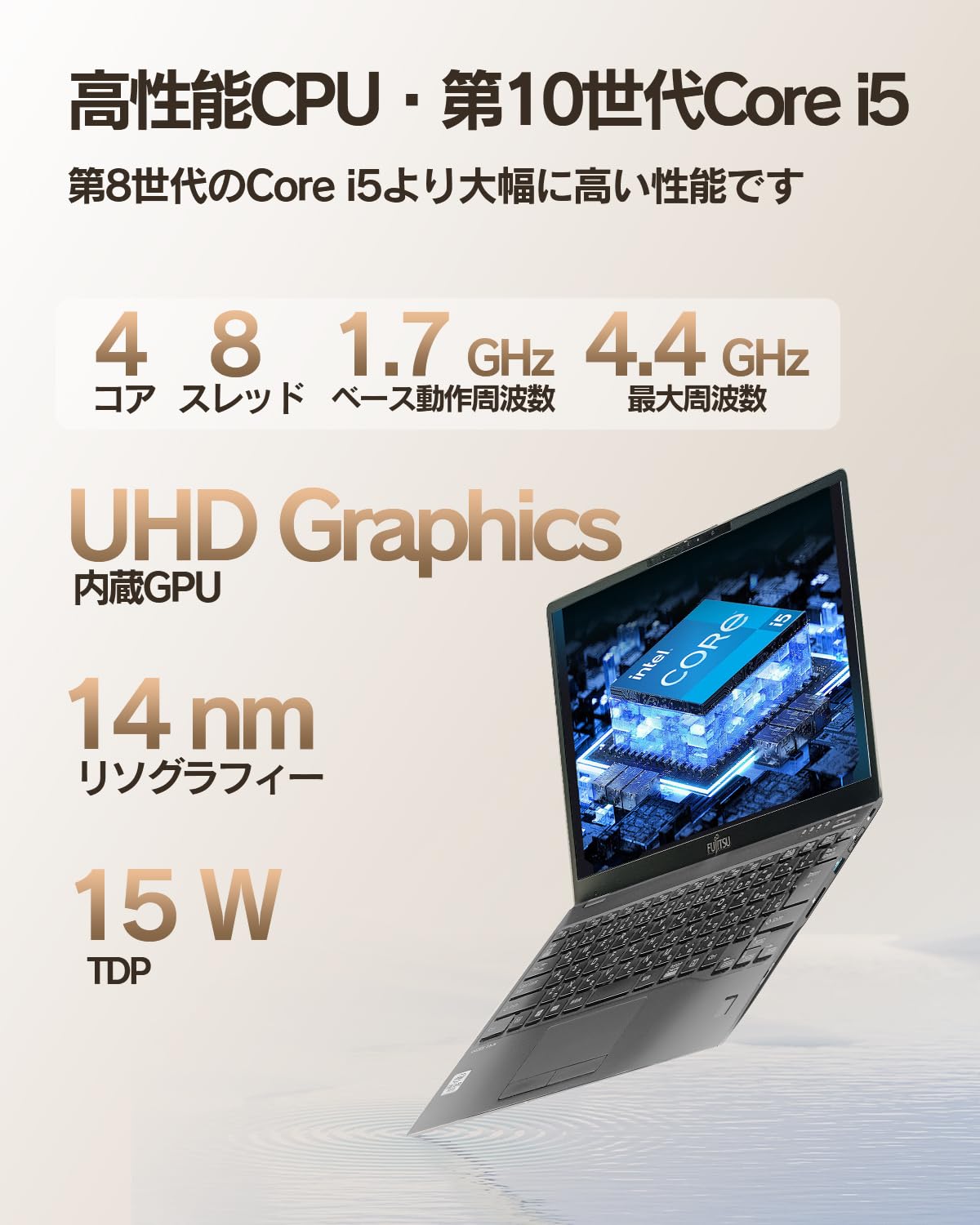 ＤＶＤドライブ搭載で累積使用時間少ない美品の軽量モバイル✨第１０世代コアｉ５搭載 Amazon.co.jp: 【整備済み品】ノートパソコン 13.3インチ 富士通