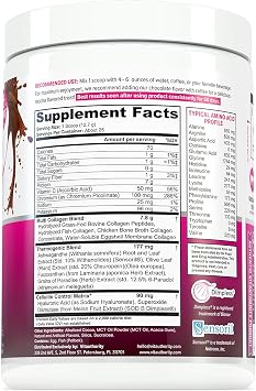 Vitauthority Collagen Peptides Powder Weight Loss Supplements | Hydrolyzed Beauty Complex for Women, Hair Skin Nails | Fat Burning Support | Chocolate Flavored 25 Servings