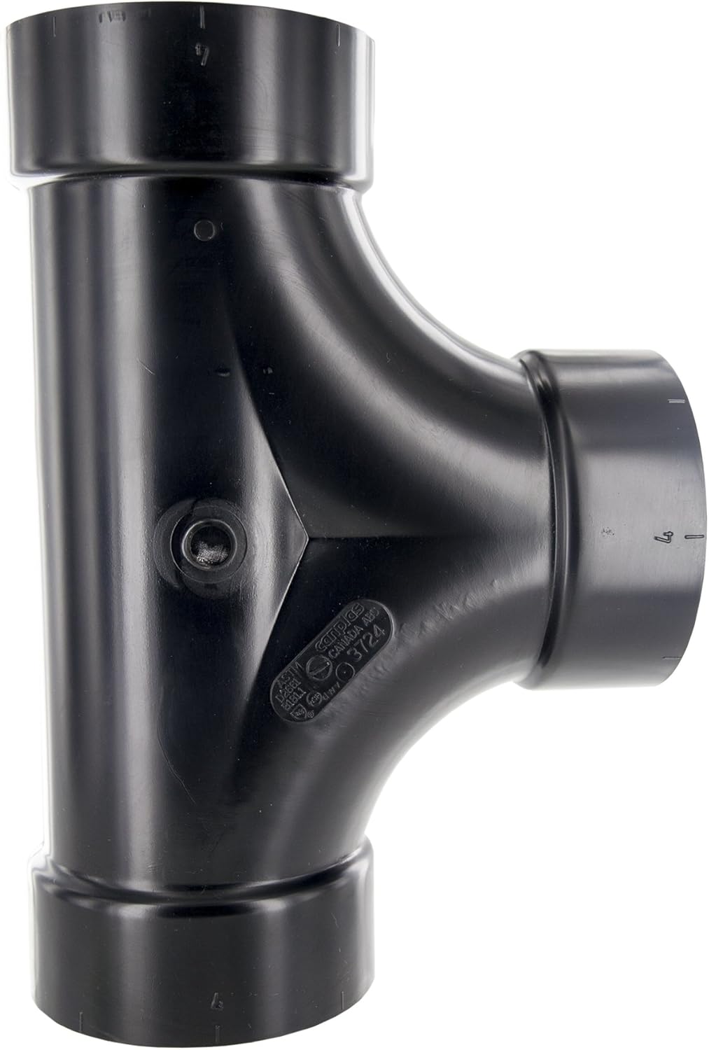 GENOVA 81644 4 ABS 2-Way CLEANOUT TEE