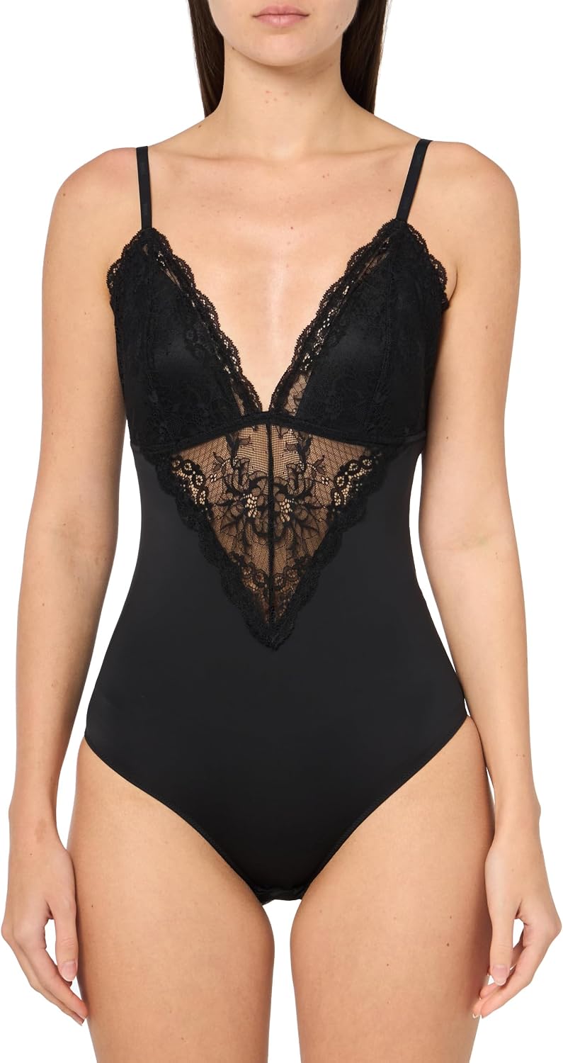 BOSS Women's Lace Detailed Bodysuit