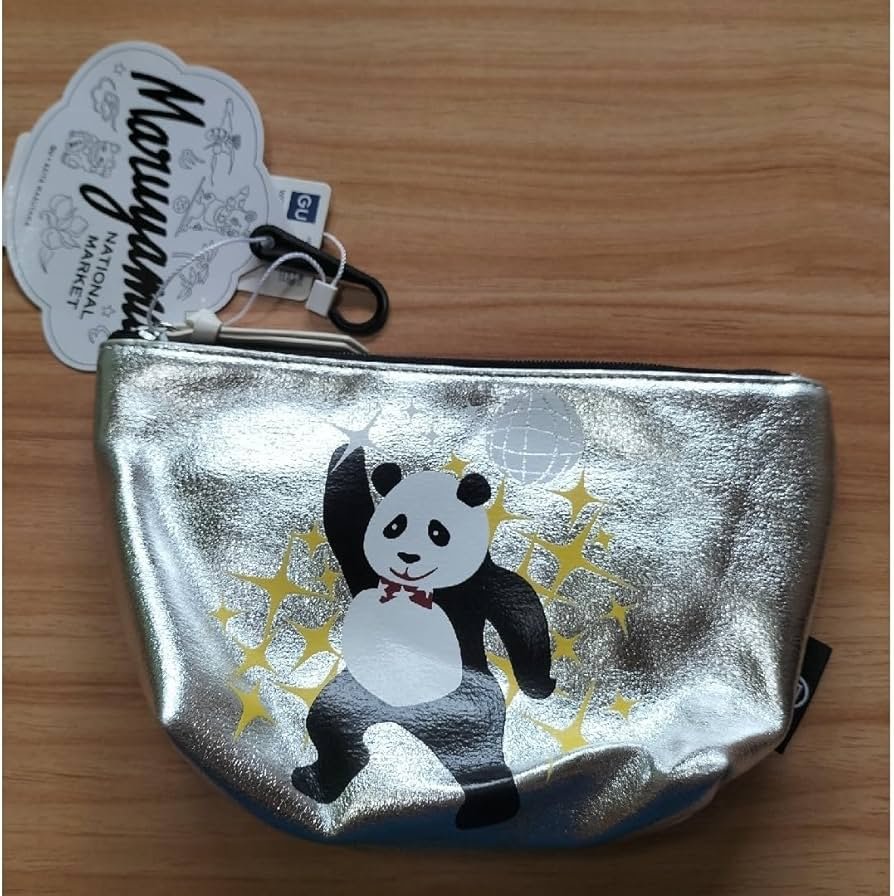 Amazon.co.jp: ケイタマルヤマ コラボ ポーチ パンダ マチ 約 6cm 高さ