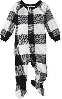 unisex-baby And Kids, Sibling Matching, Christmas Pajama Sets, Fleece