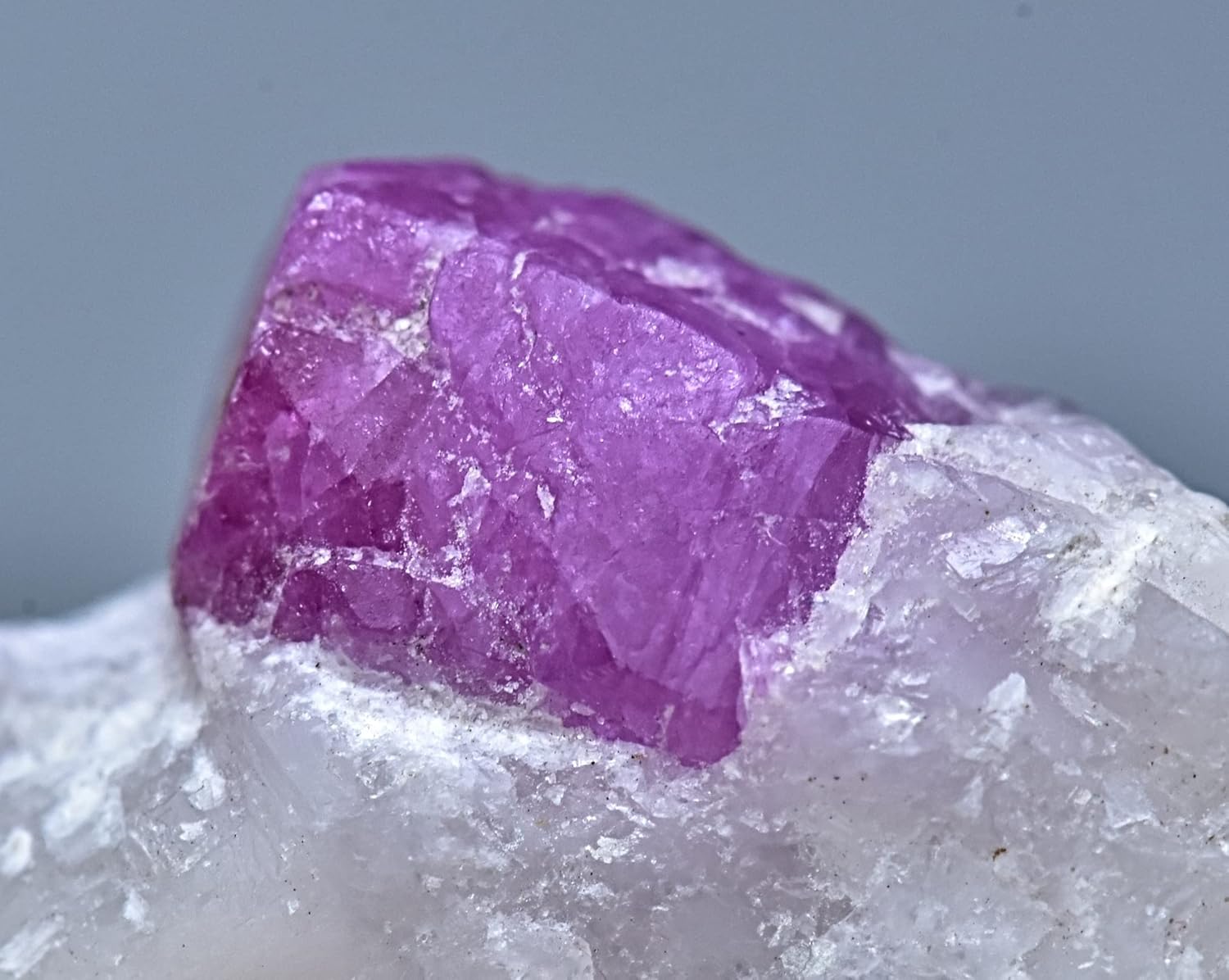 97 Carat Natural Terminated Ruby Crystal Specimen from Jigdalik Afghanistan