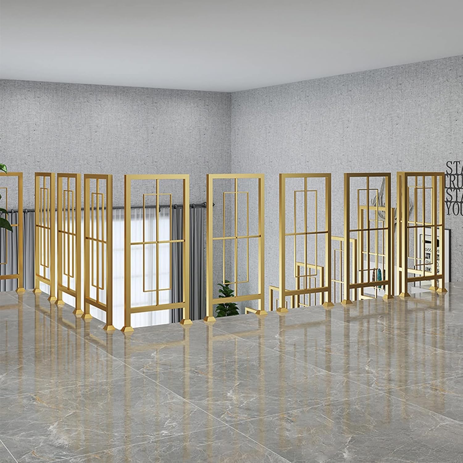 Modern Metal Stair Balusters Railing Kit - Stylish Indoor/Outdoor Design for Homes, Hotels, Villas, Attics, Decks & Balconies - Durable, Easy Installation