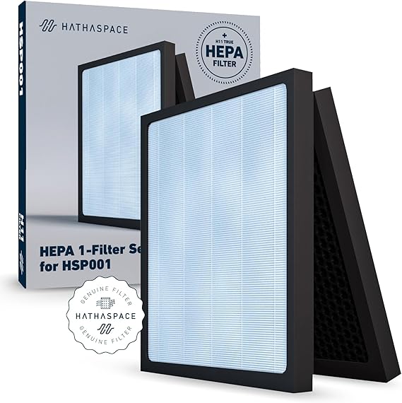 HATHASPACE Air Purifier Hepa Filter Replacement Certified
