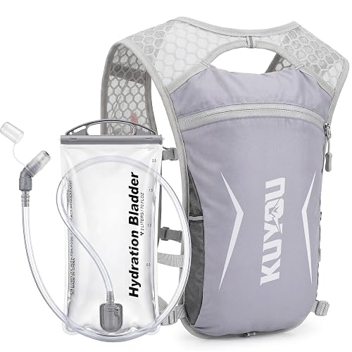 KUYOU Running Vest 2L Water Bladder Lightweight Hydration Backpack