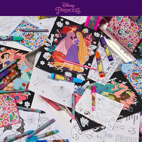 Vista 56 de Innovative Designs Minecraft - Juego de actividades de lujo para niños con lata de transporte, hojas para colorear, tatuajes, calcomanías