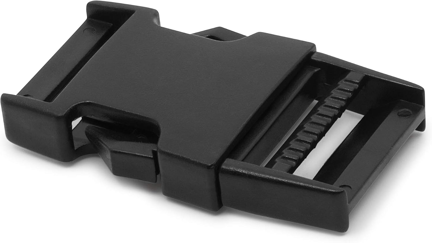 Parachute Buckles 1in Plastic Black
