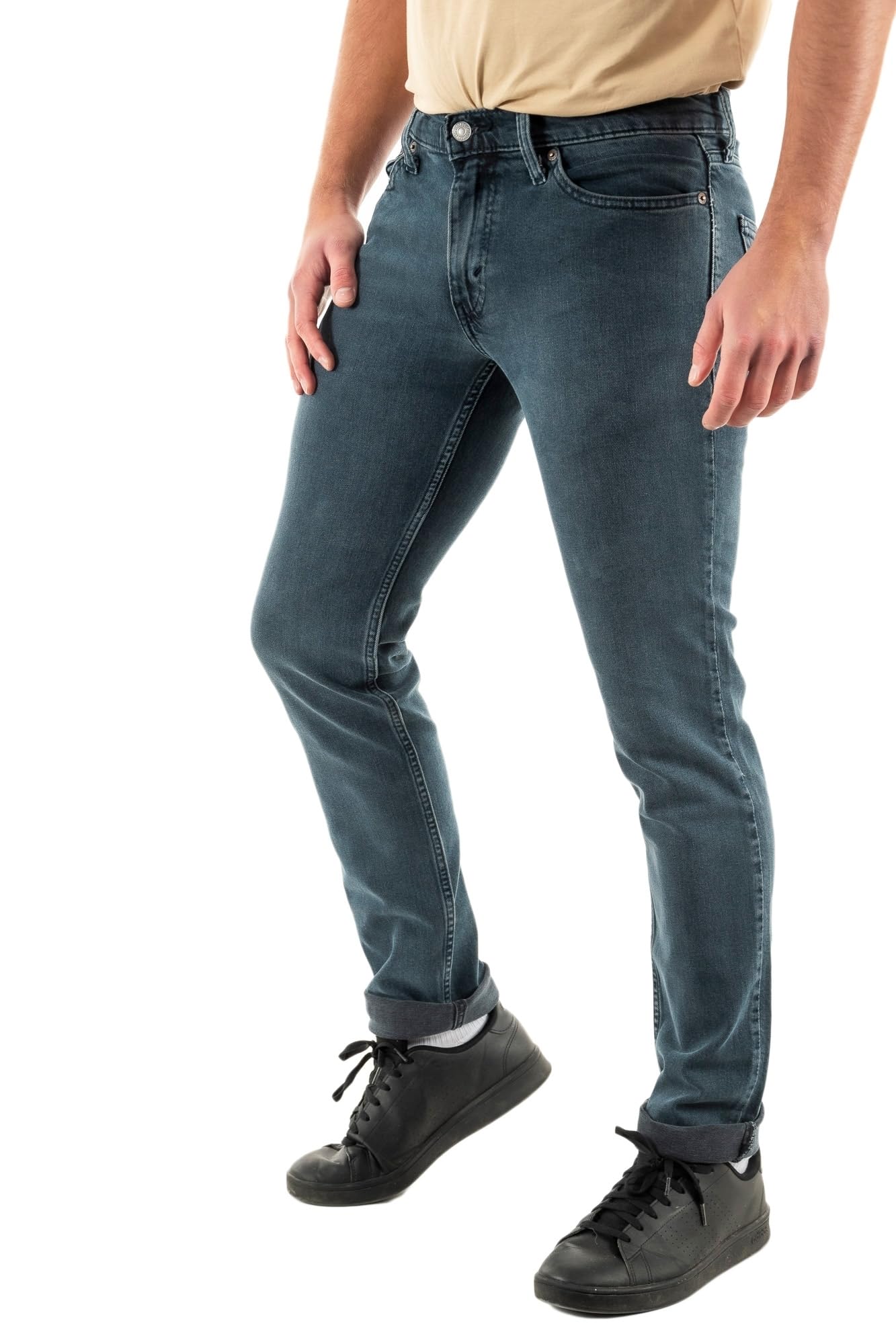 Levis Mens 511 Slim Jeans, Indigo Seeped Adv, 38W / 32L