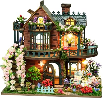 Spilay Miniature Dollhouse Miniature House