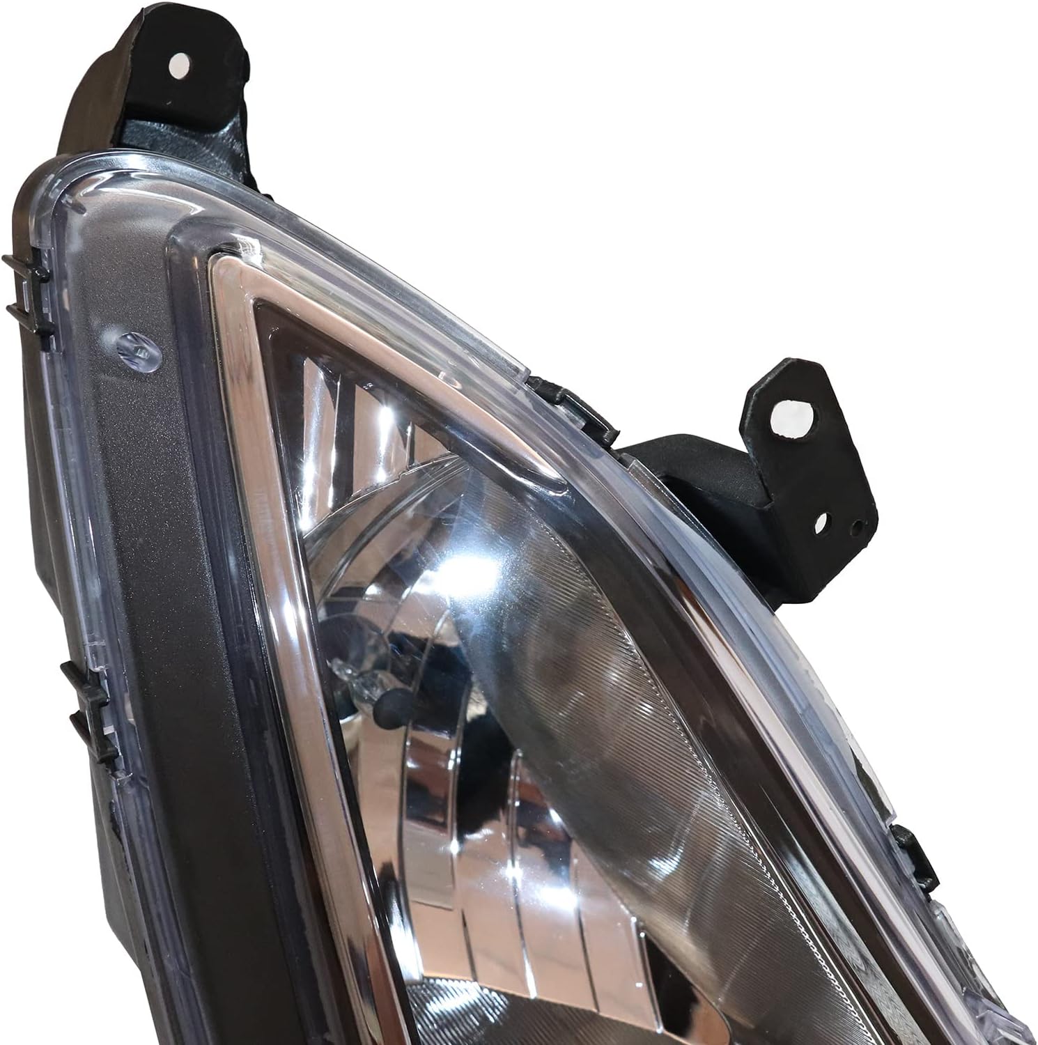Fog Lights Assembly, Pair Left+Right Side for 2014 2015 2016 Hyundai Elantra GT, Halogen Fog Lamp Set, 92201-3X210/92202-3X210, Left+Right, Clear Lens, Driver+Passenger Side, L4 1.8L/2.0L
