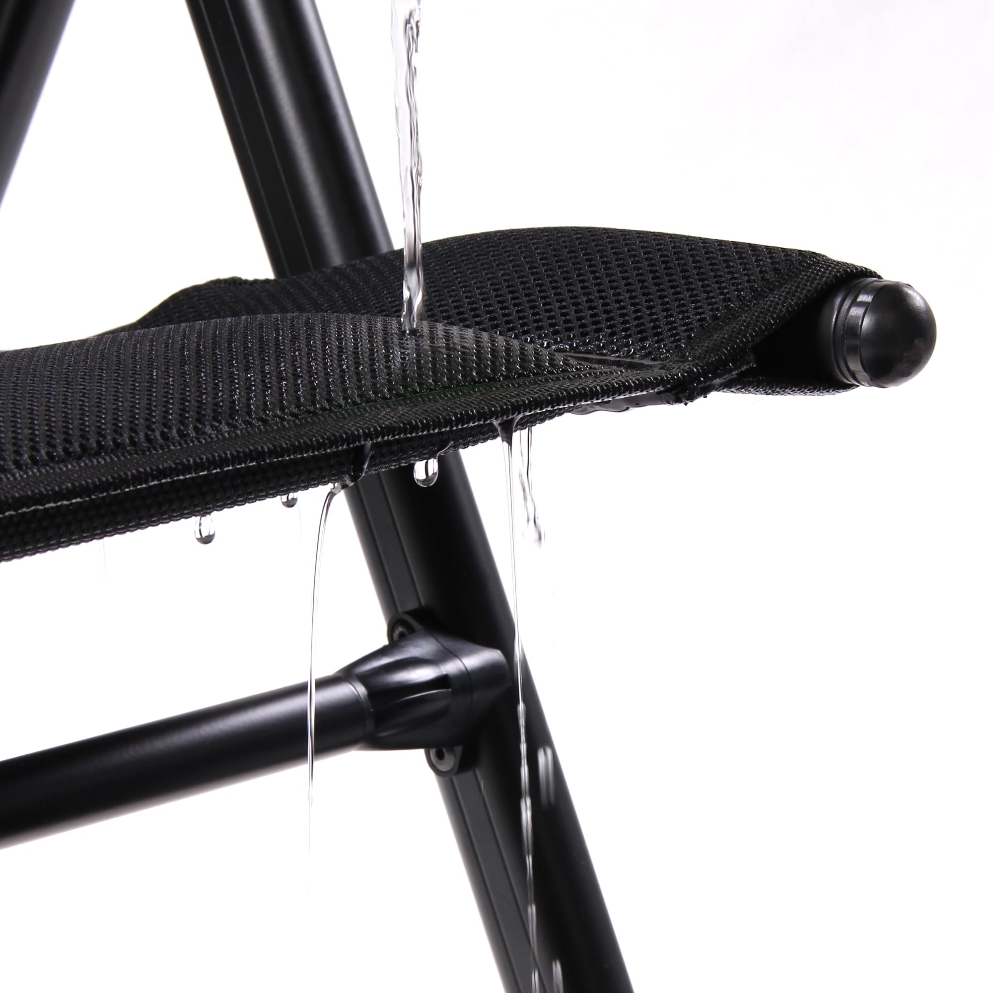 your GEAR Sovana 3D – Gartenstuhl klappbar XXL Hochlehner – Campingstuhl extra breit – 180 kg belastbar – 3D Mesh Bezug Quick Dry Polsterung – 6-Fach verstellbar – ergonomisch & wetterbeständig