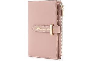 Leather Passport Holder for Women with RFID Blocking for Travel [Passport & Vaccine Combo]