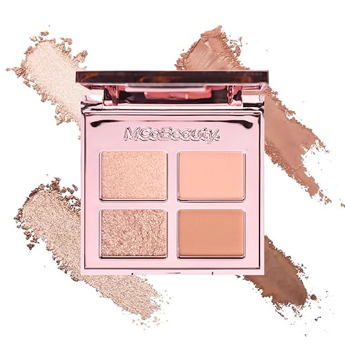 MCoBeauty Ultra Luxe Eyeshadow Quad Cheeky Chat - Pink Nude