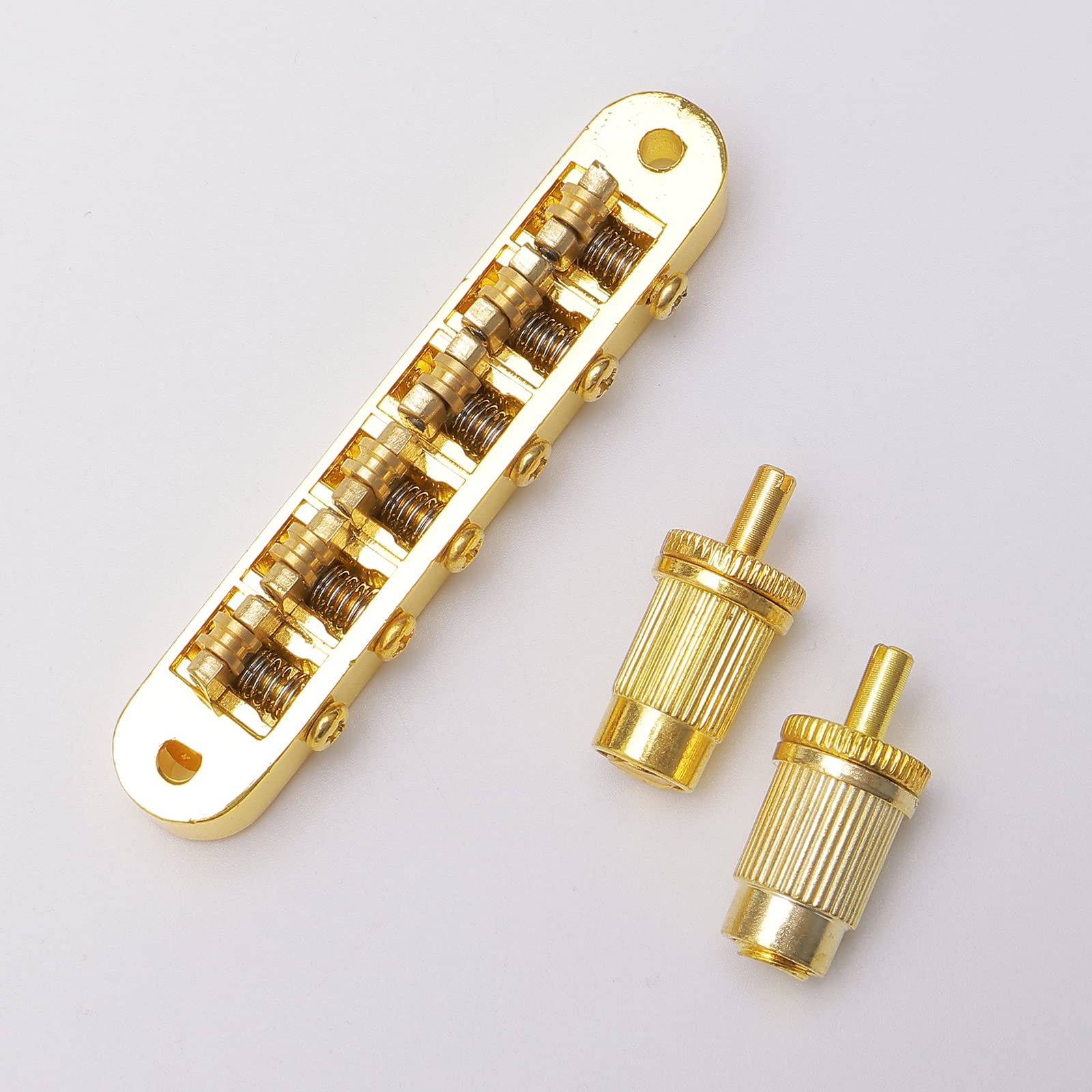Części zamienne do gitary z mostkiem Vibrato Tremolo, mostek rolkowy Tune-O-Matic do gitary jazzowej LP, tunery blokujące gitarę 3L3R, struny, nawijacz strun, śrubokręt i nakrętki