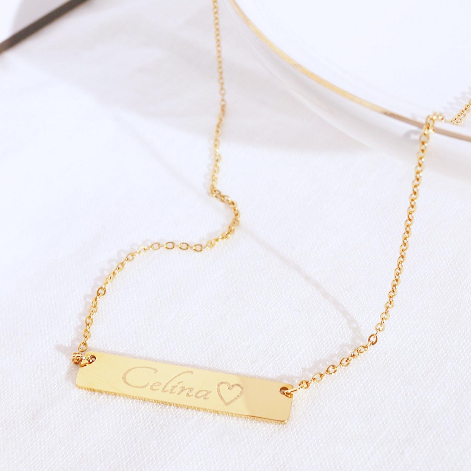 Petite Boutique Personalized Name Necklace Premium Customized Name Necklaces for Women Personalized Custom Name Necklace Stylish and Unique Design Jewelry Accessory mothers day gifts for mom - Image 3
