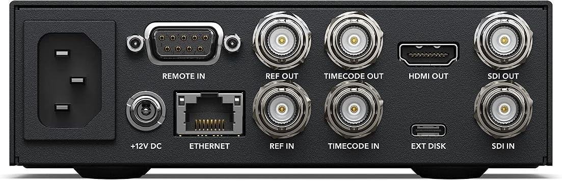 Blackmagic Design HyperDeck Studio HD Mini Studio-Recorder Black