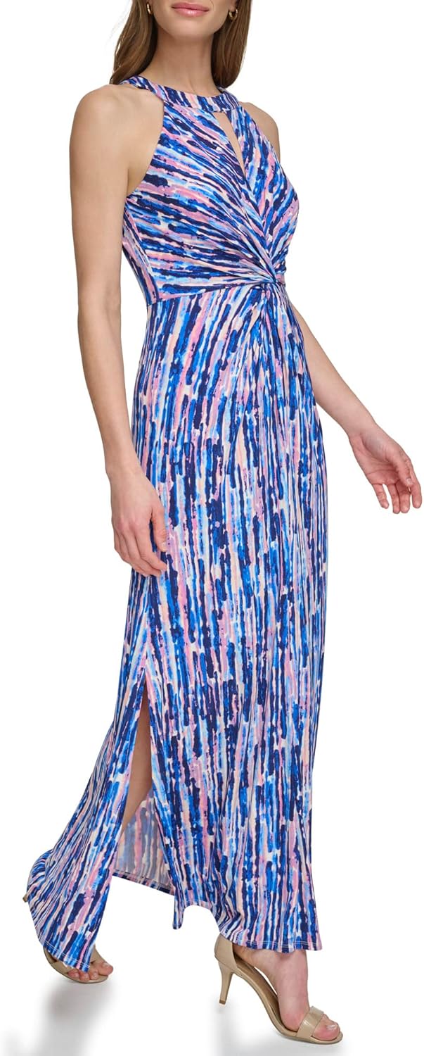 Eliza J Womens Desk to Dinner Halter Neck Dress - Image 2